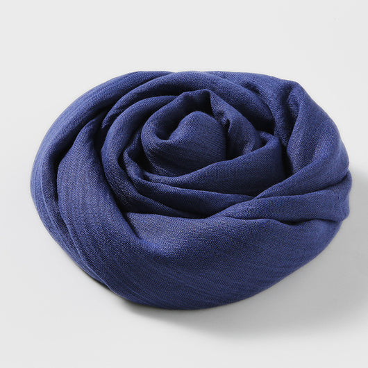 Pañuelo Artístico de Algodón y Lino - Colores Sólidos Elegantes - Image 31
