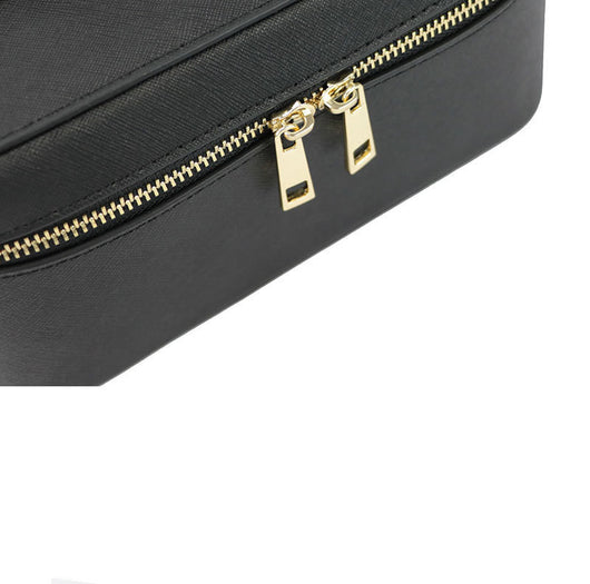 Bolso de Cuero Genuino con Patrón Cruzado - Image 8