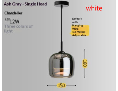 Lámpara Colgante Minimalista de Lujo para Mesita de Noche - Image 7