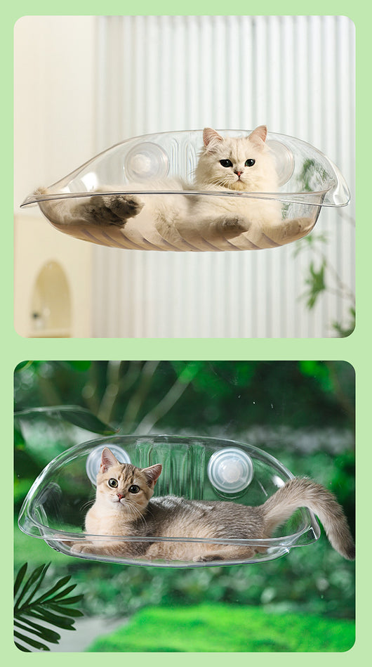 Hamaca Colgante para Gatos con Ventosa - Cama Elevada para Ventana y Balcón - Image 9