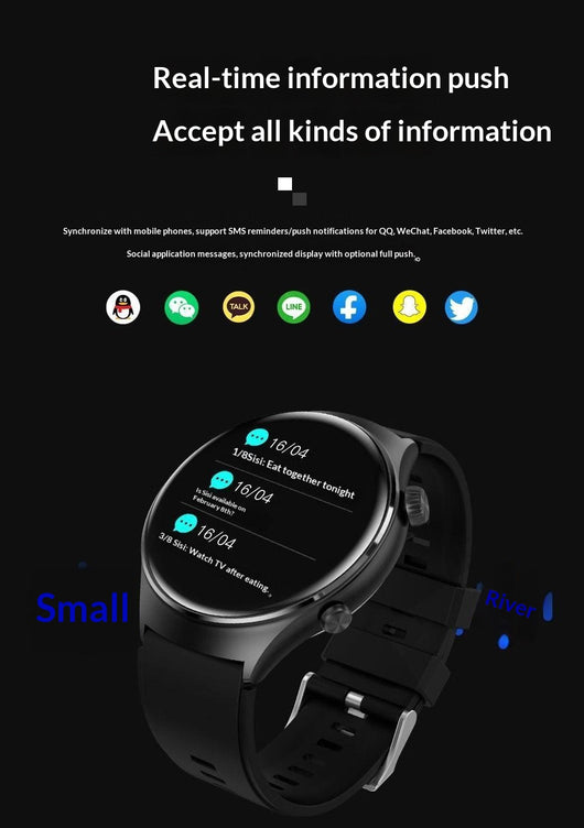 Reloj Inteligente con Llamadas Bluetooth, Monitoreo de Salud y Contador de Pasos - Image 17