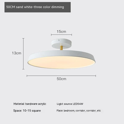 Lámpara de Techo Moderna Nórdica para Pasillo y Dormitorio - Image 12