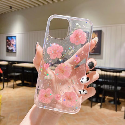 Funda para Celular Floral con Brillo Epoxi - Image 13