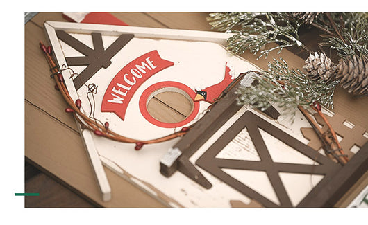 Adornos Navideños de Madera - Casitas Decorativas - Image 10