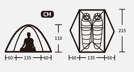 Tienda de Campaña Impermeable para Montaña y Senderismo - Image 11
