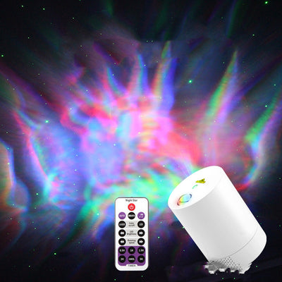 Lámpara Proyectora de Estrellas Rotativa con Control Remoto - Image 9