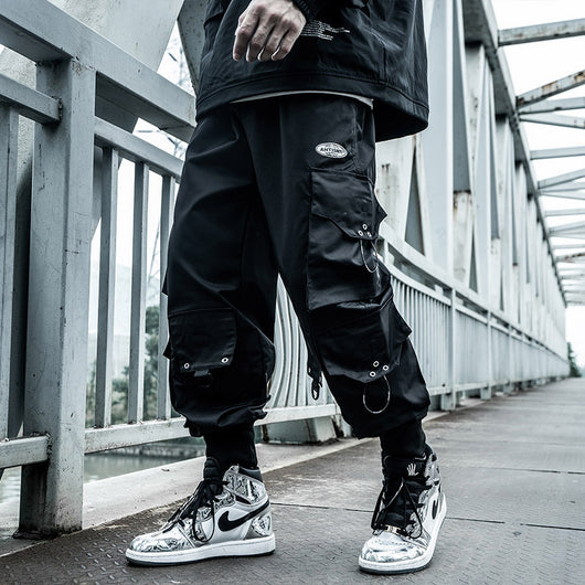 Pantalones Hip Hop Sueltos de Moda para Hombre - Image 6
