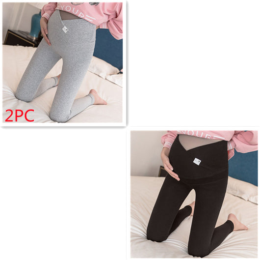 Leggings Premamá Cintura Baja Ultrafinos y Cómodos - Image 11