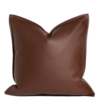 Almohada de Apoyo Lumbar Estilo Nórdico en Cuero Genuino - Image 6