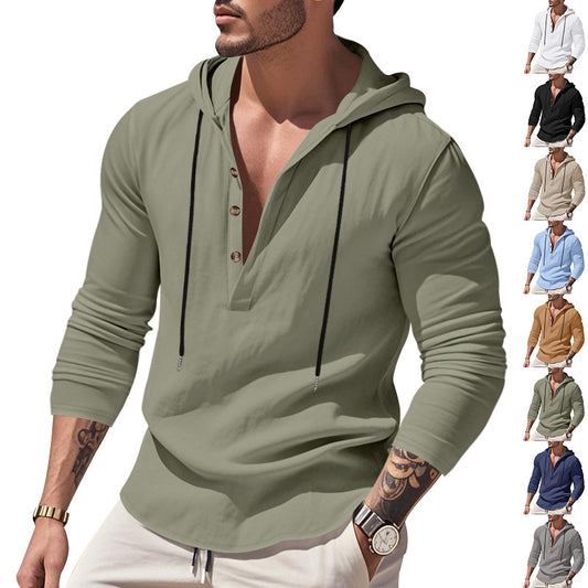 Sudadera Hoodie Suelta Casual para Hombre