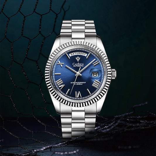 Reloj Mecánico Datejust Deportivo Resistente al Agua para Hombre