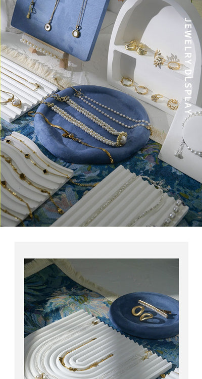Bandeja Exhibidora de Yeso para Joyas - Organizador de Collares y Pulseras - Image 21