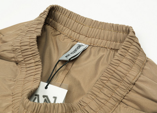 Pantalón Recto de Cintura Elástica en Color Sólido - Image 18