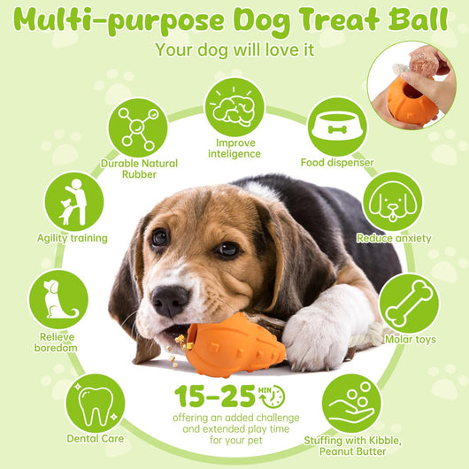 Juguete Rellenable para Perros con Dispensador de Premios - Image 3