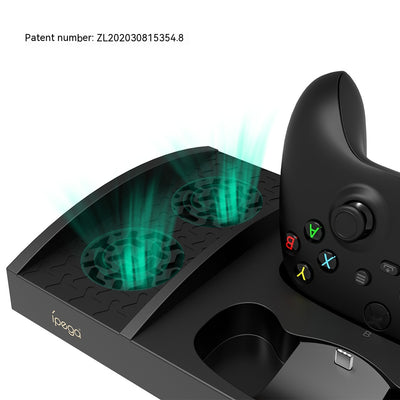 Base Enfriadora Xbox Series S con Cargador Dual de Baterías y Soporte para Audífonos - Image 5