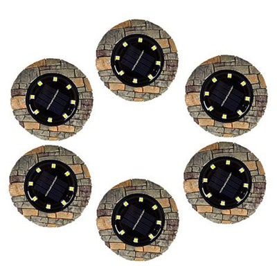 Luz Solar Subterránea de 8 LED - Image 4
