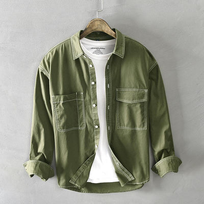 Chamarra Casual de Manga Larga Versátil para Hombre - Image 10