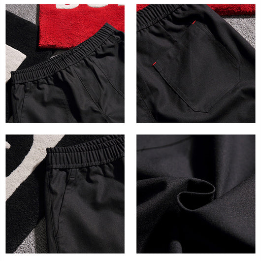 Pantalones Capri Casual de Algodón para Hombre en Colores Sólidos - Image 16