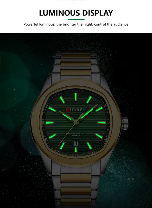 Reloj de Pulsera Impermeable con Calendario para Hombre - Image 11