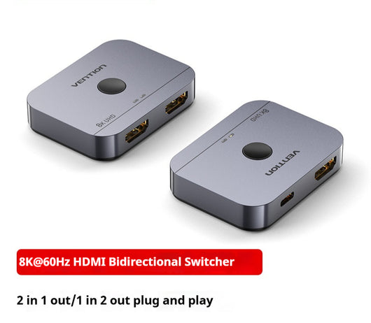 Divisor de Cable Aleación HD - Convertidor Bidireccional Audio y Video - Image 6