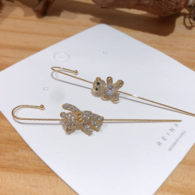 Aretes Personalizados de Circonita Micro-incrustada Versátiles - Image 4