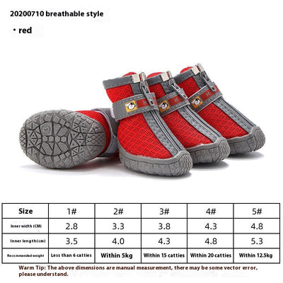 Botines Protectores para Perros: Impermeables, Antideslizantes y Transpirables - Image 12