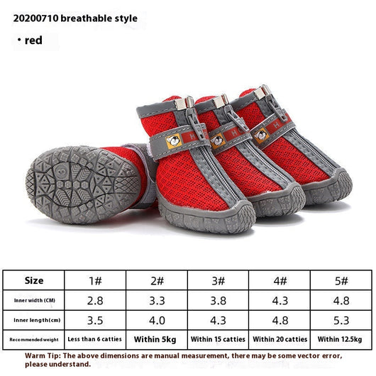 Botines Protectores para Perros: Impermeables, Antideslizantes y Transpirables - Image 12