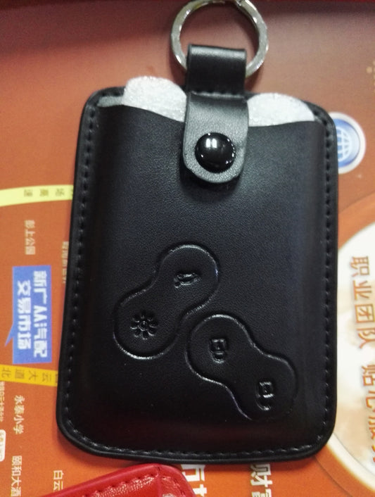 Funda Protectora de Cuero para Llaves del Auto