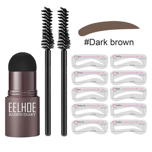 Set de Moldes para Cejas con Polvo de Maquillaje - Image 2