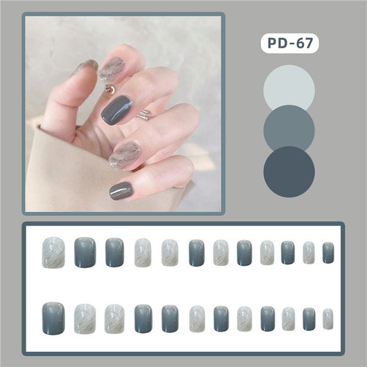 Uñas Postizas Adhesivas Efecto Ballet Esmerilado - Manicura Perfecta Lista para Usar - Image 22