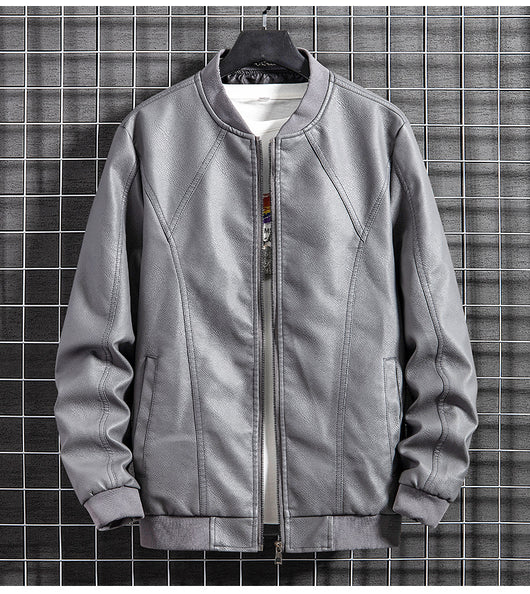 Chaqueta de Cuero Premium para Hombre - Abrigo Grueso y Cálido - Image 9