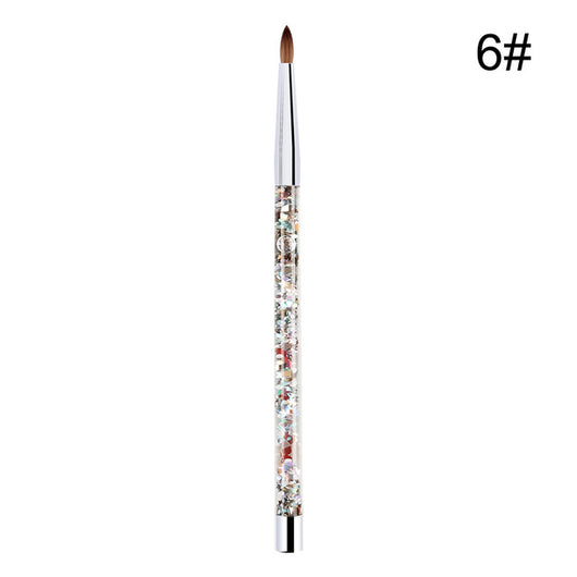 Set de 7 Brochas para Uñas Acrílicas - Nylon Profesional para Manicura - Image 4
