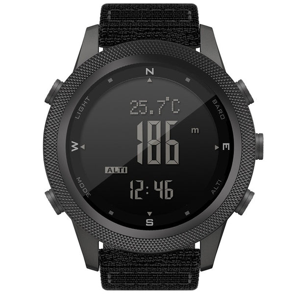 Reloj Deportivo Multifunción Impermeable con Altímetro, Brújula y Barómetro