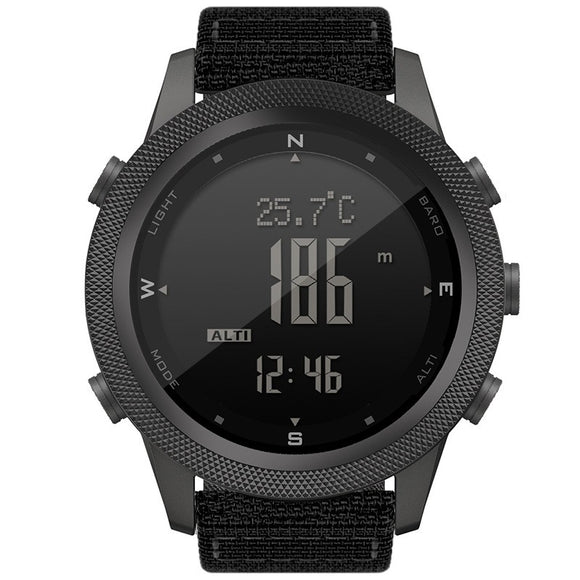 Reloj Deportivo Multifunción Impermeable con Altímetro, Brújula y Barómetro