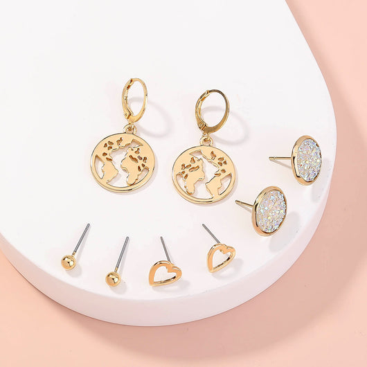 Aretes de Resina con Corazones de Amor - Image 7