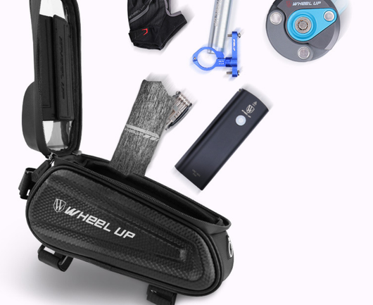 Bolsa Delantera EVA para Bicicleta - Portaequipos Frontal Resistente - Image 13