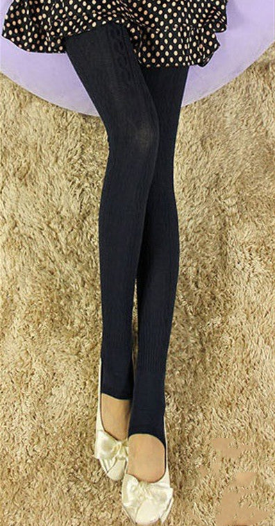 Leggings Reductores de Lino Tejido con Patrón Liso - Image 19