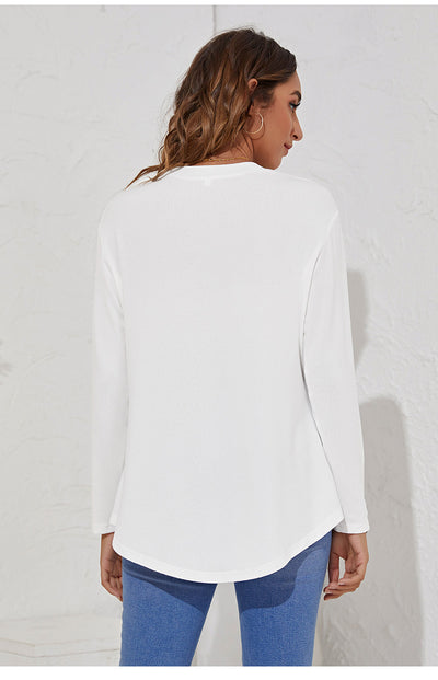 Blusa Casual para Mujer con Botones y Mangas Largas - Image 14