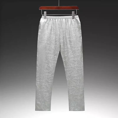 Traje Tang de Seda Mulberry para Hombre - Elegancia Tradicional China - Image 29