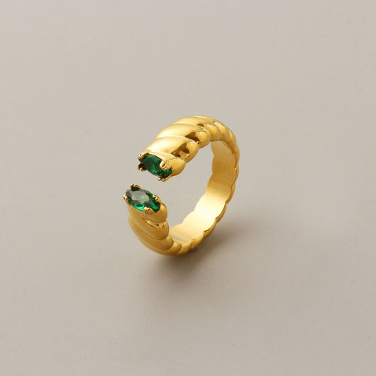 Anillo de Diseño Vanguardista Cold Wind - Nueva Ola