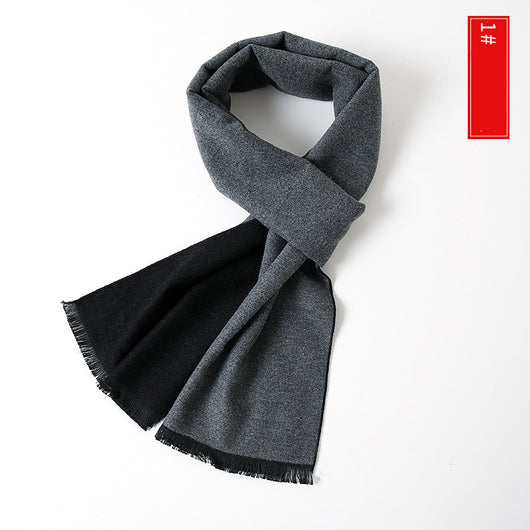 Bufanda de Cachemira Extendida Versátil para Hombre - Image 41