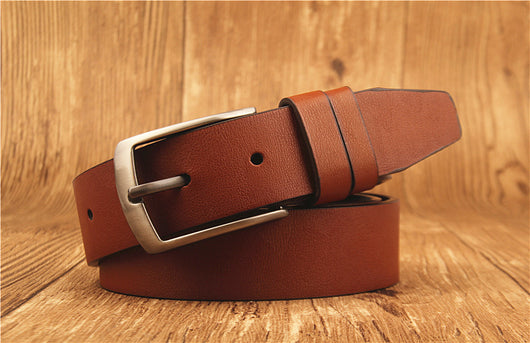 Cinturón para Hombre de Cuero Sintético con Hebilla de Aguja - Image 9