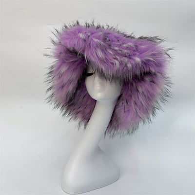 Gorro de Piel de Mapache Versátil y Elegante - Image 23