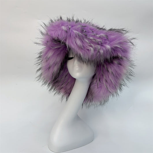 Gorro de Piel de Mapache Versátil y Elegante - Image 23