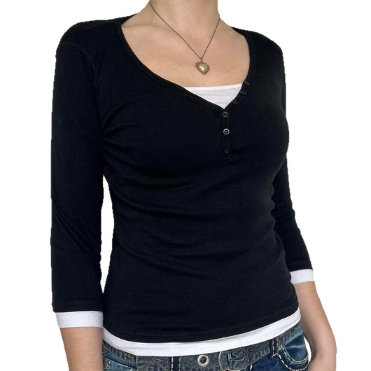 Camiseta Minimalista de Manga Larga para Mujer - Image 5