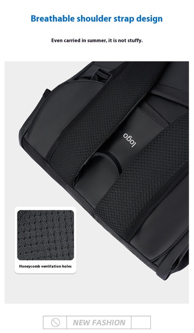 Mochila Ejecutiva Ligera para Computadora - Diseño Clásico Versátil - Image 17