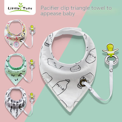 Babero con Clip Chupete 2 en 1 - Image 9