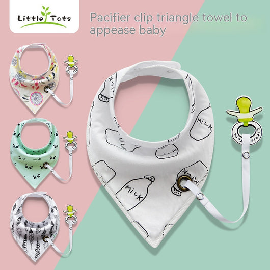 Babero con Clip Chupete 2 en 1 - Image 9
