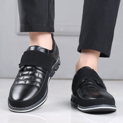 Zapatos de Cuero para Hombre con Cierre de Velcro y Bordado Casual - Image 11