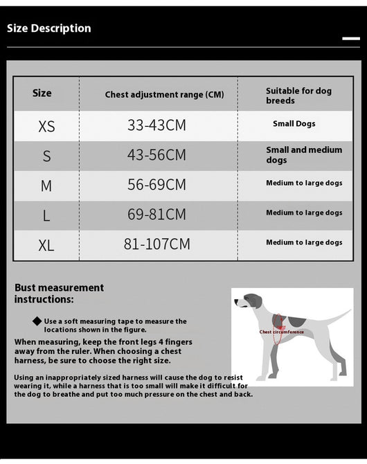Arnés Reflectante Camuflado para Perros con Tecnología Antiexplosión - Image 13